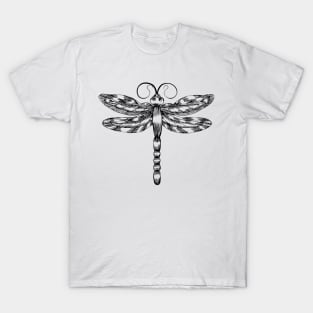 Dragonfly Hand Drawn T-Shirt